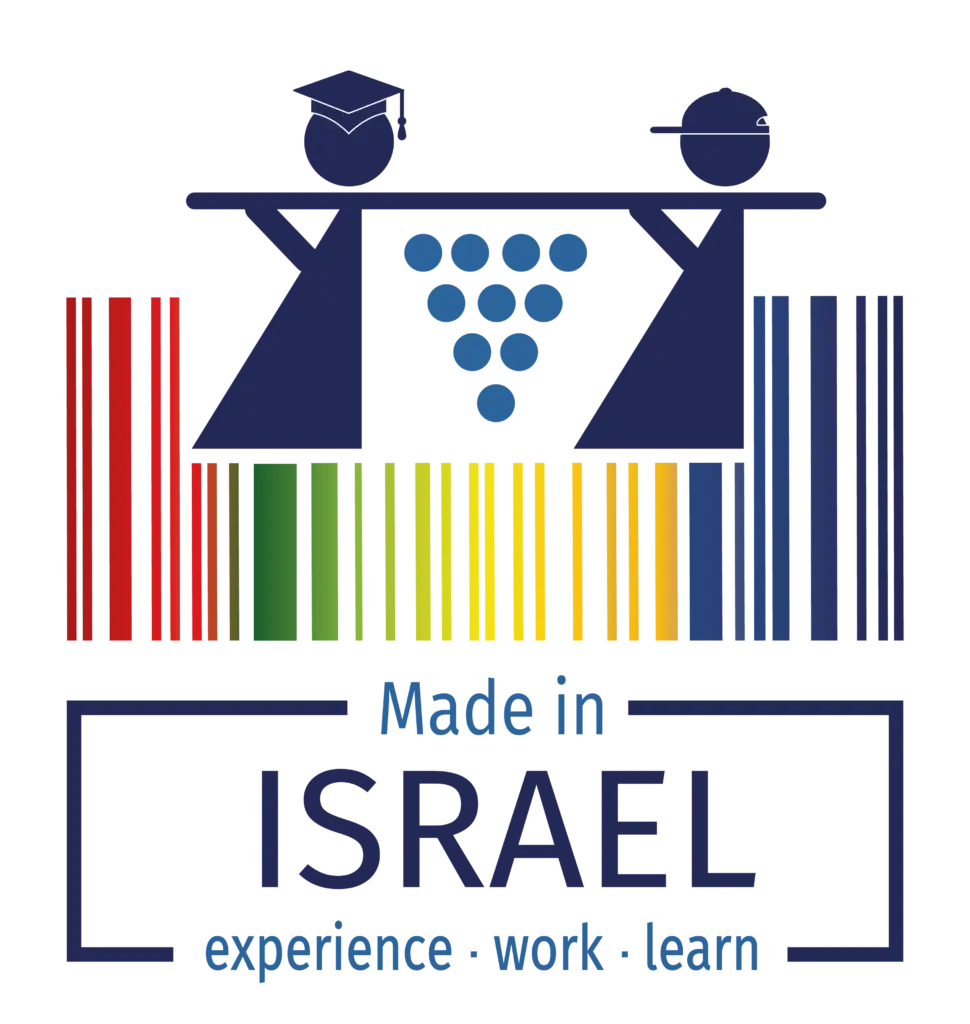 Logo Made in israel Experience- work -learn